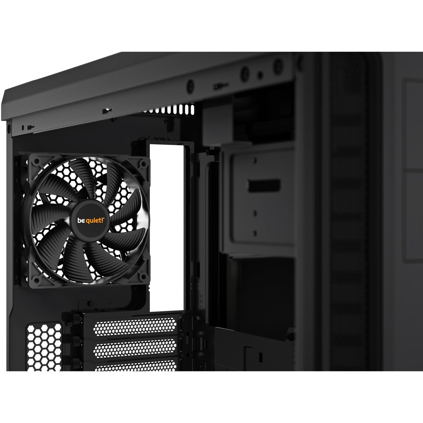 Be quiet! pure base 600 window midi tower behuizing (zwart | 2x usb-a | tempered glass)