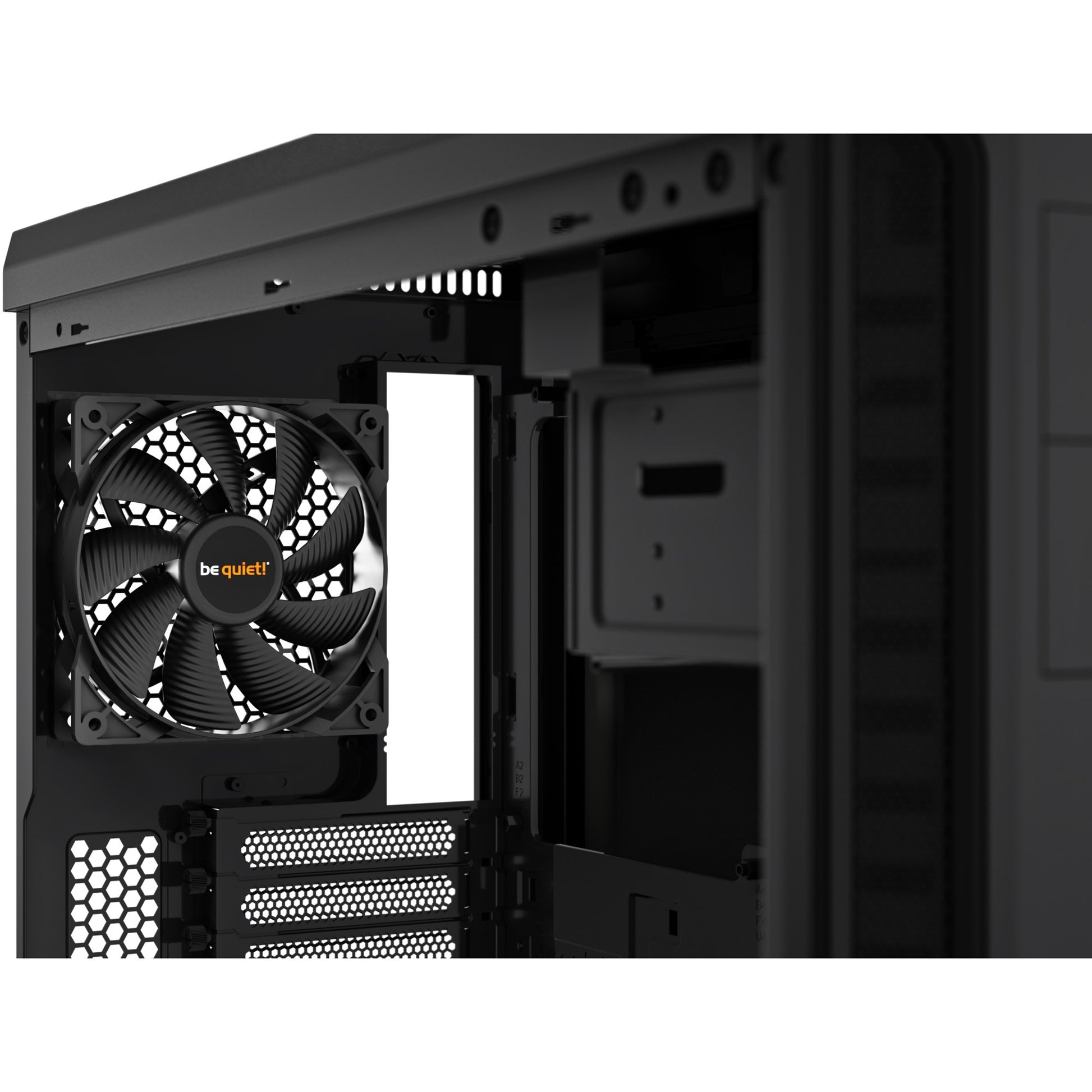 Be quiet! pure base 600 window midi tower behuizing (zwart | 2x usb-a | tempered glass)