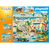 Playmobil family fun - strandwagen met kano's constructiespeelgoed (70436)