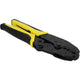 Delock universele coax krimptang (zwart geel, 6 diameters)