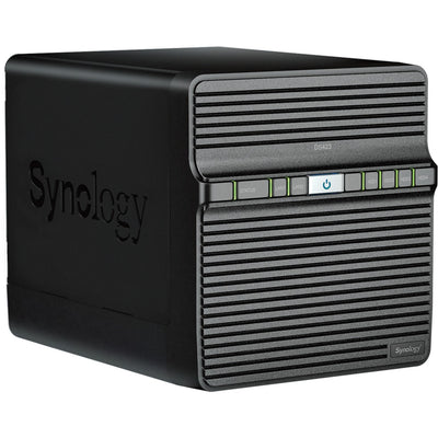 Synology diskstation ds423 nas (zwart, 2x rj-45, 2x usb-a 3.2 (5 gbit s))