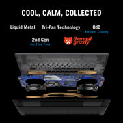 Asus rog zephyrus g16 gu605cp-qr103w 16 gaming laptop (grijs | core ultra 9 285h | rtx 5070 | 32 gb | 2 tb ssd) - afbeelding 13