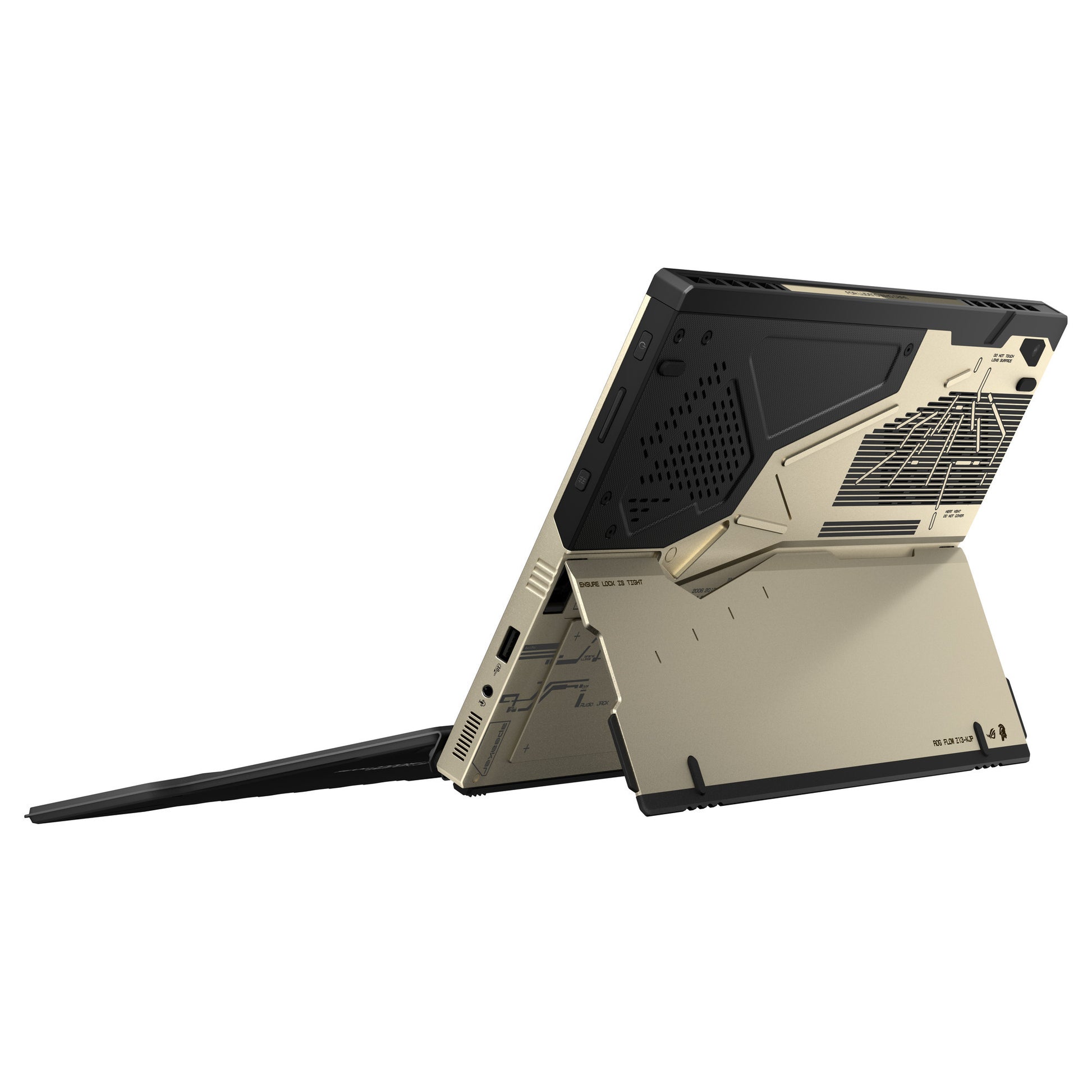 Asus rog flow z13-kjp gz302eac-ru178w 13.4 2-in-1 gaming laptop (goud zwart | ryzen al max+ 395 | radeon 8060s | 128 gb | 1 tb ssd | touch)