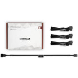 Noctua na-sec1 chromax.black verlengkabel (zwart) - afbeelding 1