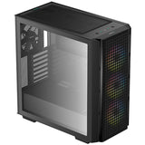 Deepcool cg540 midi tower behuizing (zwart | 2x usb-a | window) - afbeelding 3