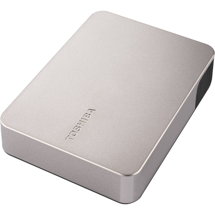 Toshiba canvio flex, 4 tb externe harde schijf (lichtzilver, hdtx240escca, usb 3.2 gen 1)