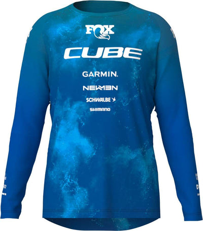 Cube rookie x actionteam - kid's mtb long sleeve jersey