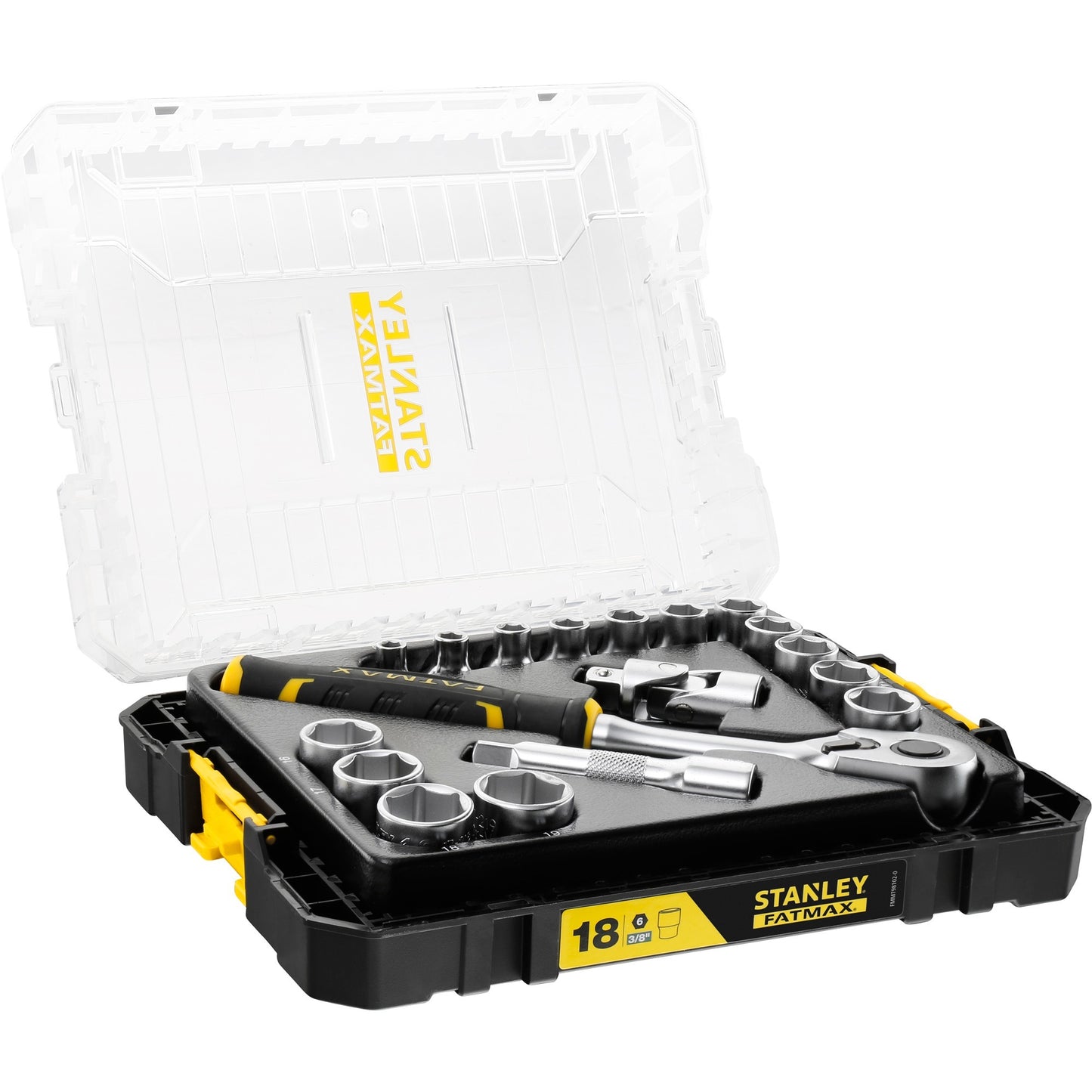 Stanley fmmt98102-0 fatmax™ pro-stack doppenset 3 8 18-delig