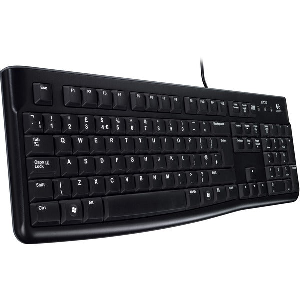 Logitech keyboard k120 for business (us-international lay-out (qwerty), rubberdome)