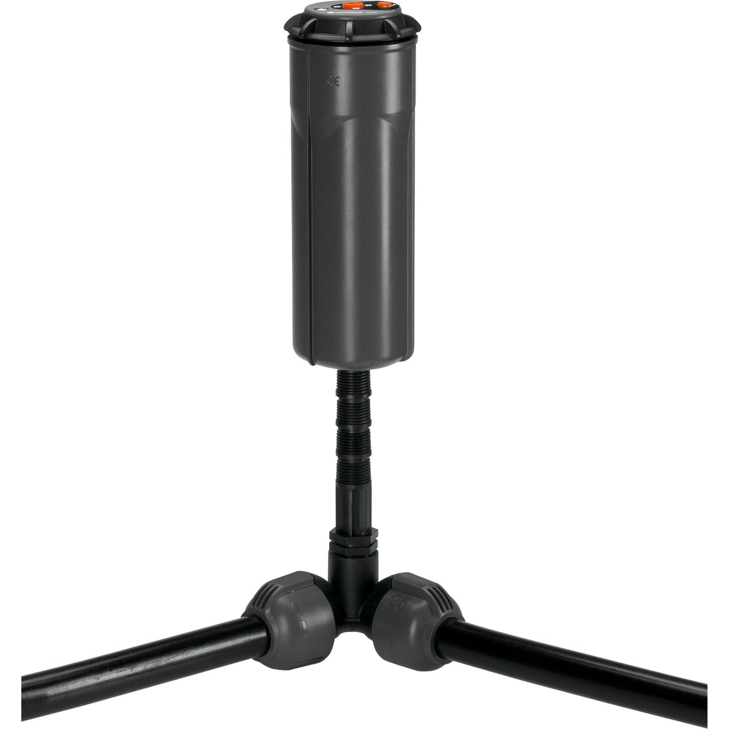 Gardena hoekstuk 25 mm x 3 4 binnendraad verbinding (zwart grijs)