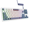 Trust gxt 872 xyra mechanisch tkl-gamingtoetsenbord (wit, us lay-out (qwerty), leobog seiya, 80% (tkl), rgb, hot swap)