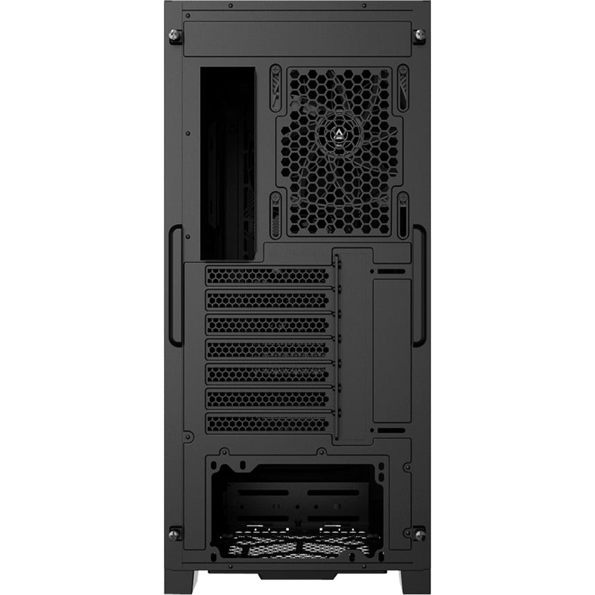 Montech air 1000 silent midi tower behuizing (zwart | 3x usb-a)