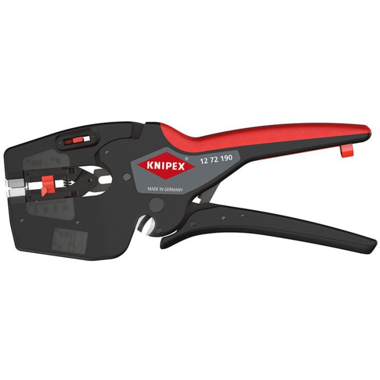 Knipex nexstrip striptang (zwart rood)