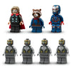 Lego super heroes marvel 76322 avengers endgame thor vs. chitauri