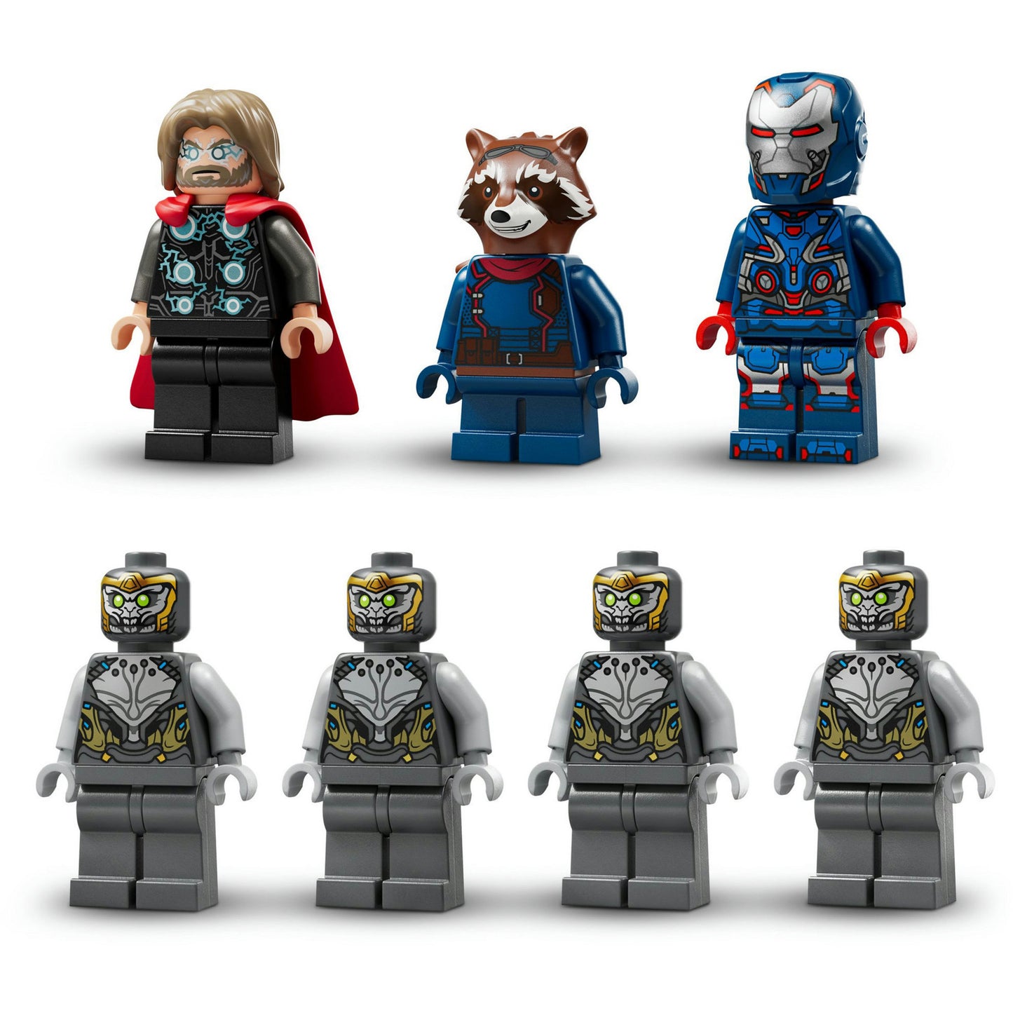 Lego super heroes marvel 76322 avengers endgame thor vs. chitauri