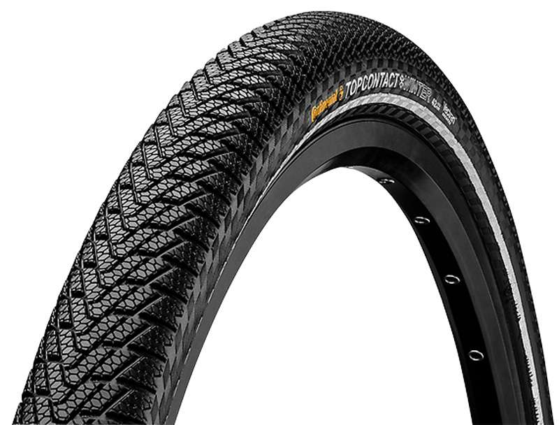 Continental vouwb. top contact winter ii pr. 37-622 zwart
