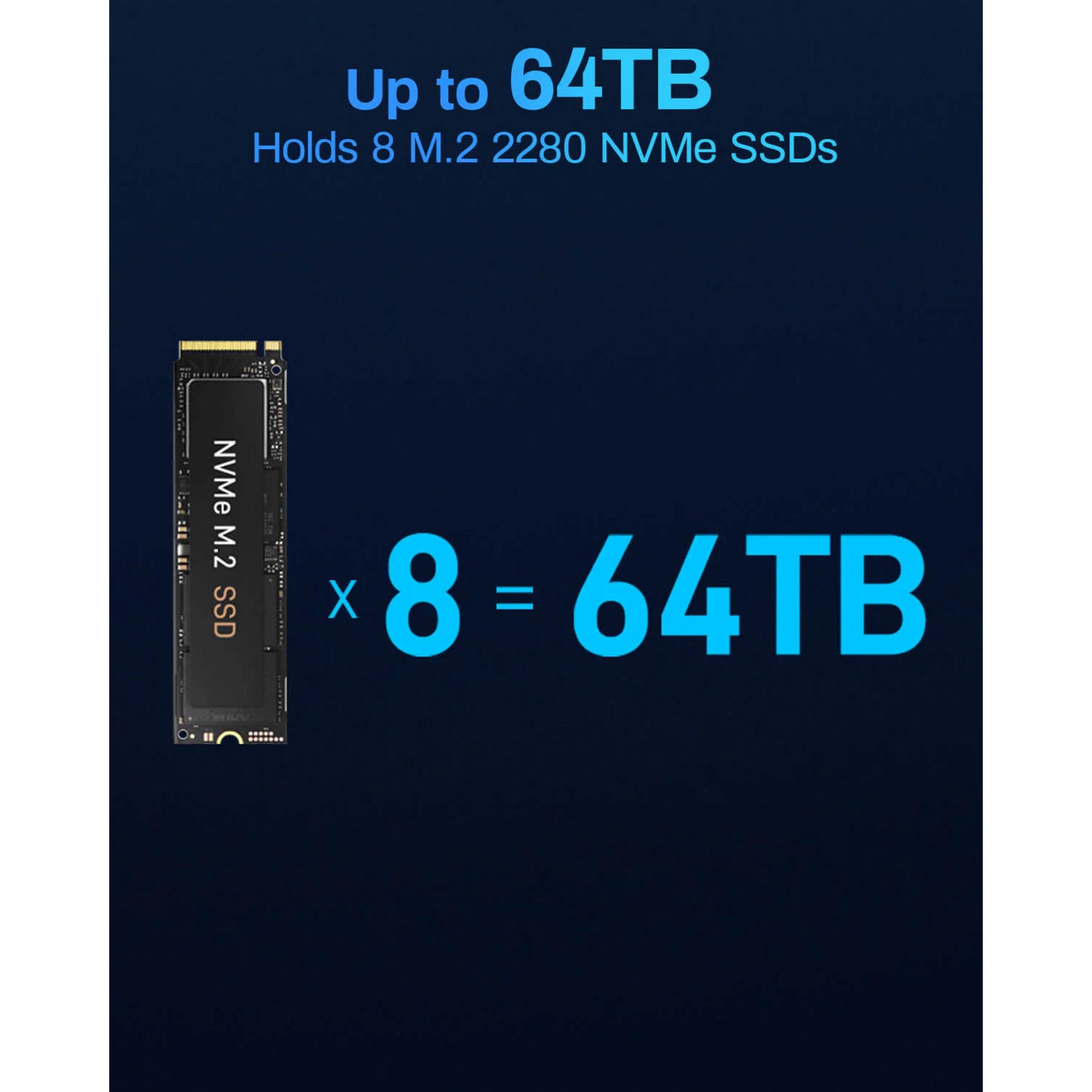 Terramaster f8 ssd plus nas (zwart, 1x 10gbe, hdmi, usb)