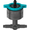 Gardena verstelbare seriedruppelaar 1-8 l u, drukcompenserend druppelaar (zwart turquoise)