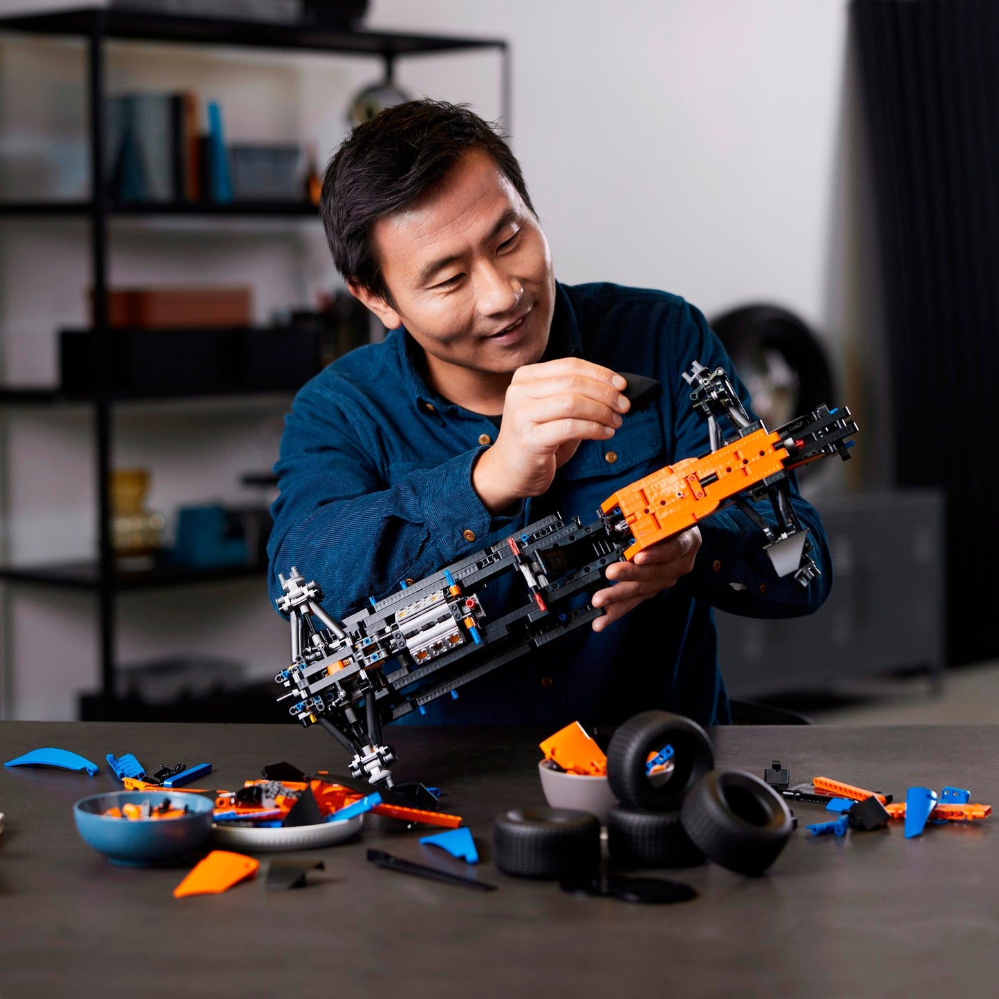 Lego technic mclaren formule 1 2022 racewagen set voor volwassenen - 42141