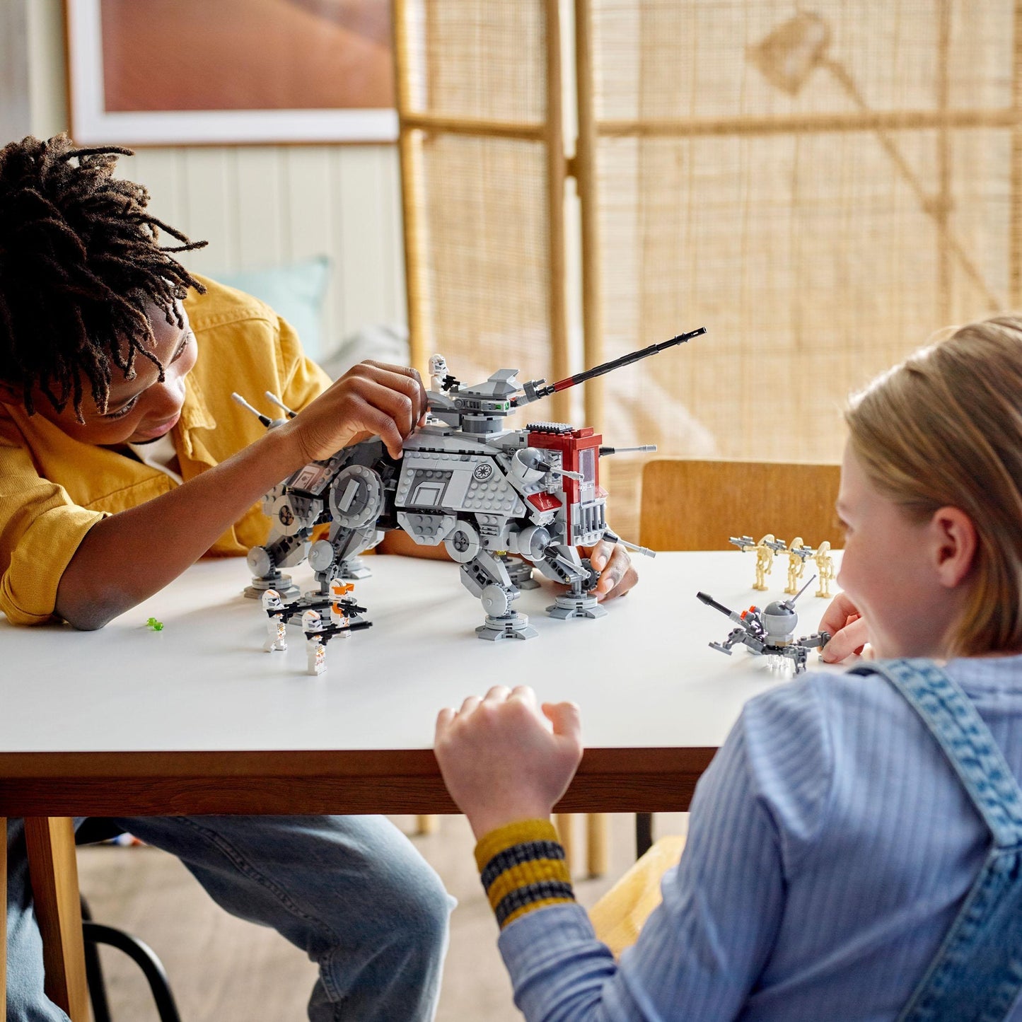 Lego star wars - at-te walker constructiespeelgoed (75337)