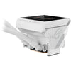 Asus rog strix lc iv 360 argb lcd waterkoeling (wit, 4-pin pwm)