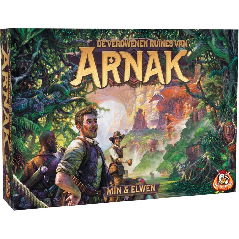 White goblin games de verdwenen ruïnes van arnak bordspel (nederlands, 1 - 4 spelers, 30 - 120 minuten, vanaf 12 jaar)