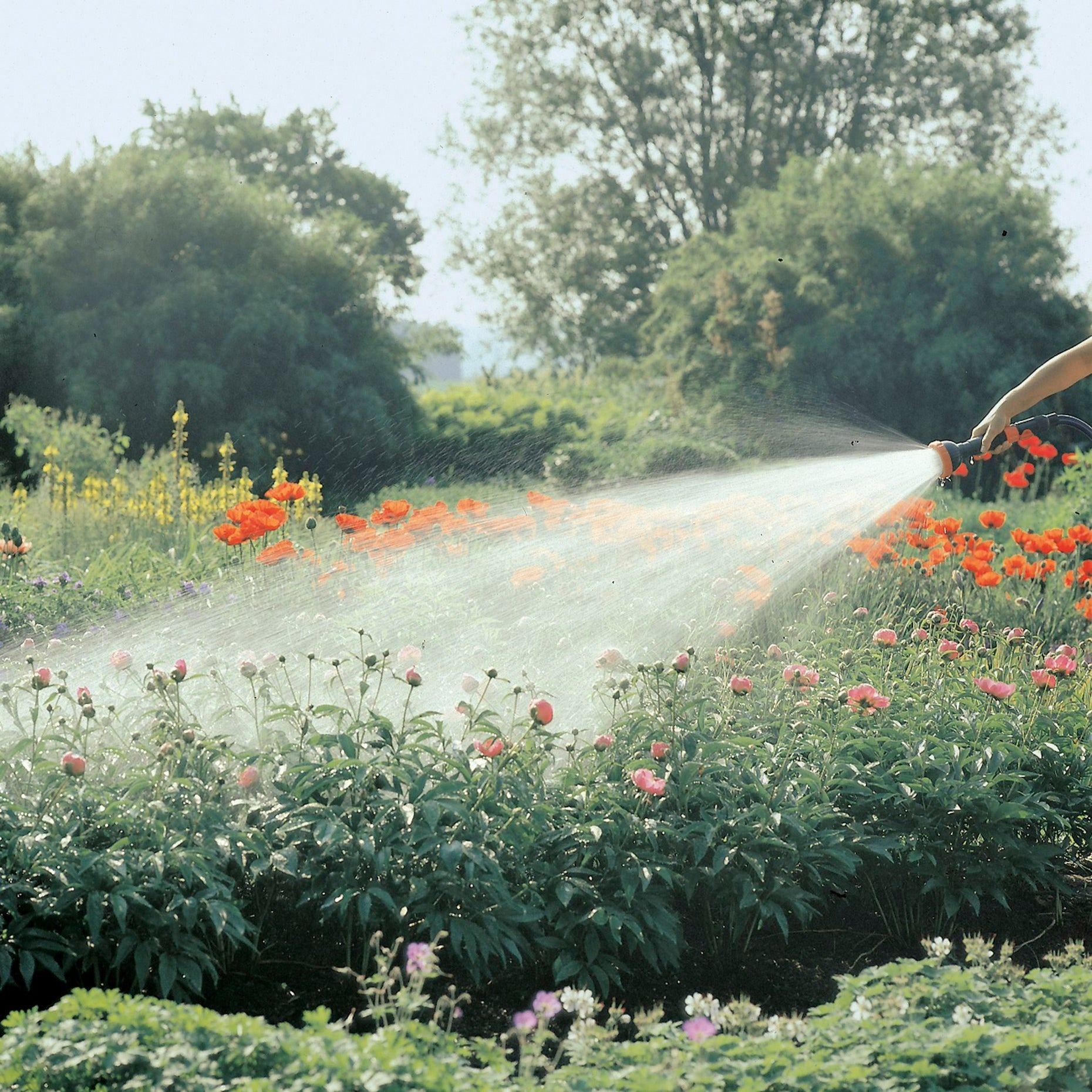 Gardena prof-system broes (zwart oranje, 2847-20)