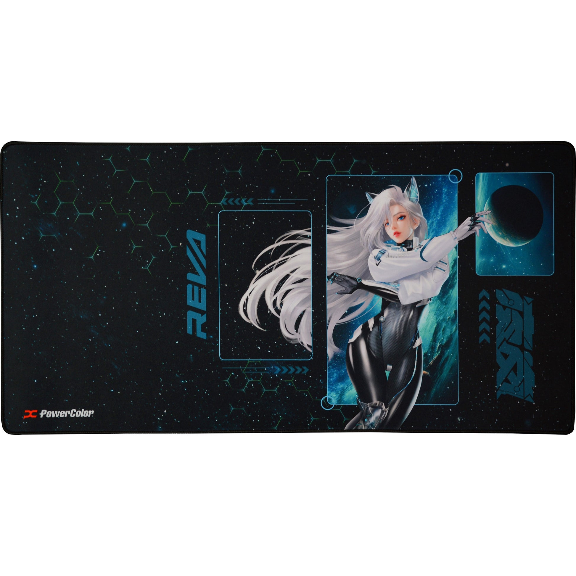 Powercolor radeon rx 9070 xt hellhound reva16gb limited edition grafische kaart (wit zwart, rdna4, gddr6, 3x displayport, 1x hdmi)
