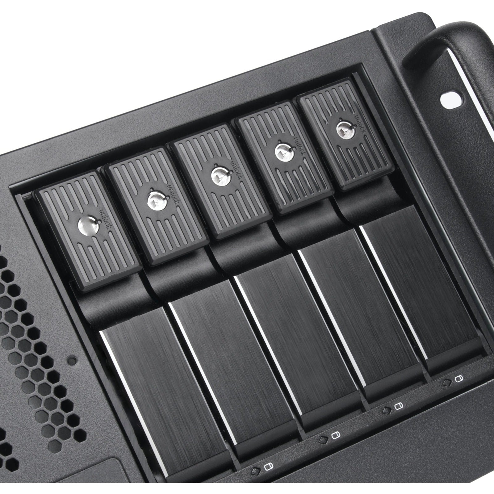 Silverstone rm41-h08 rack behuizing (zwart | 2x usb-a 3.2 (5 gbit s))