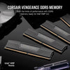 Corsair vengeance 32 gb ddr5-6000 (2x 16 gb) werkgeheugen (zwart, cmk32gx5m2b6000c30, xmp 3.0)