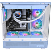 Thermaltake ct120 ex reverse argb sync pc cooling fan hydrangea blue (3-fan pack) case fans (lichtblauw, 3 stuks, 120 x 120 x 25 mm, pwm) - afbeelding 14