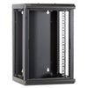 Dsi 10 inch 9u serverkast met glazen deur server rack
