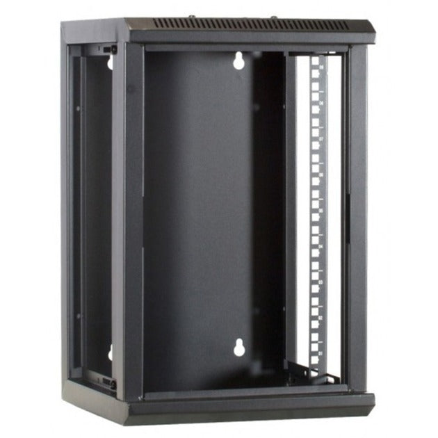 Dsi 10 inch 9u serverkast met glazen deur server rack