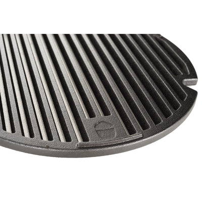 Kamado joe sear plate voor classic i, ii, iii en joe jr. grillrooster (zwart, ø 34cm)