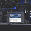 Patriot p210, 512 gb ssd (zwart, p210s512g25, sata iii)