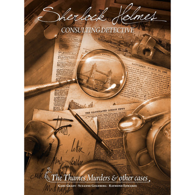 Asmodee sherlock holmes consulting detective: the thames murders other cases bordspel (engels, 1 - 8 spelers, 60 - 90 minuten, vanaf 12 jaar)