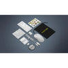 Hator quasar 3s ultima 8k wireless gaming muis (wit, 30 000 dpi, 2.4 ghz bluetooth usb)