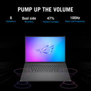Asus rog zephyrus g16 gu605cp-qr103w 16 gaming laptop (grijs | core ultra 9 285h | rtx 5070 | 32 gb | 2 tb ssd) - afbeelding 16