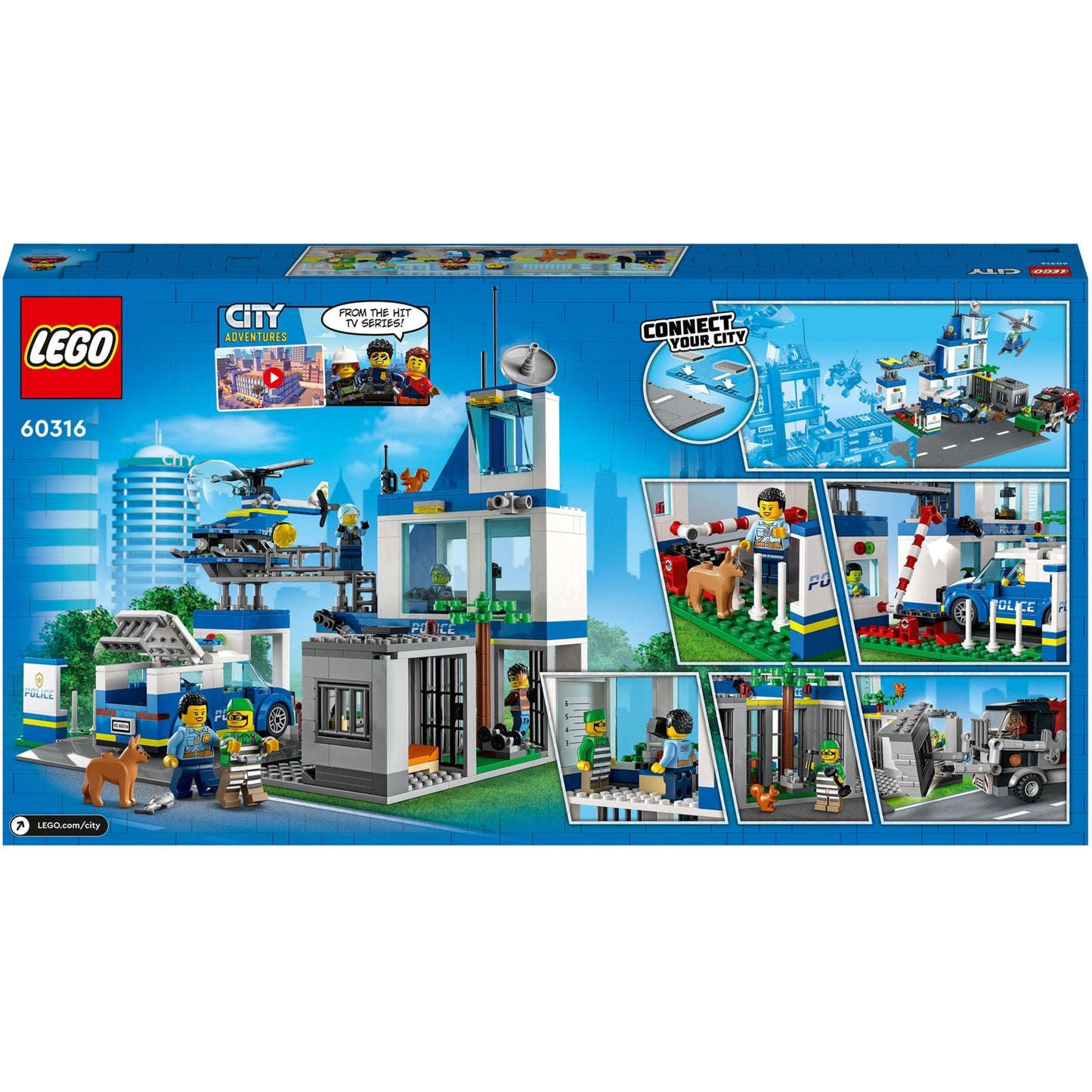 Lego city politiestation - 60316