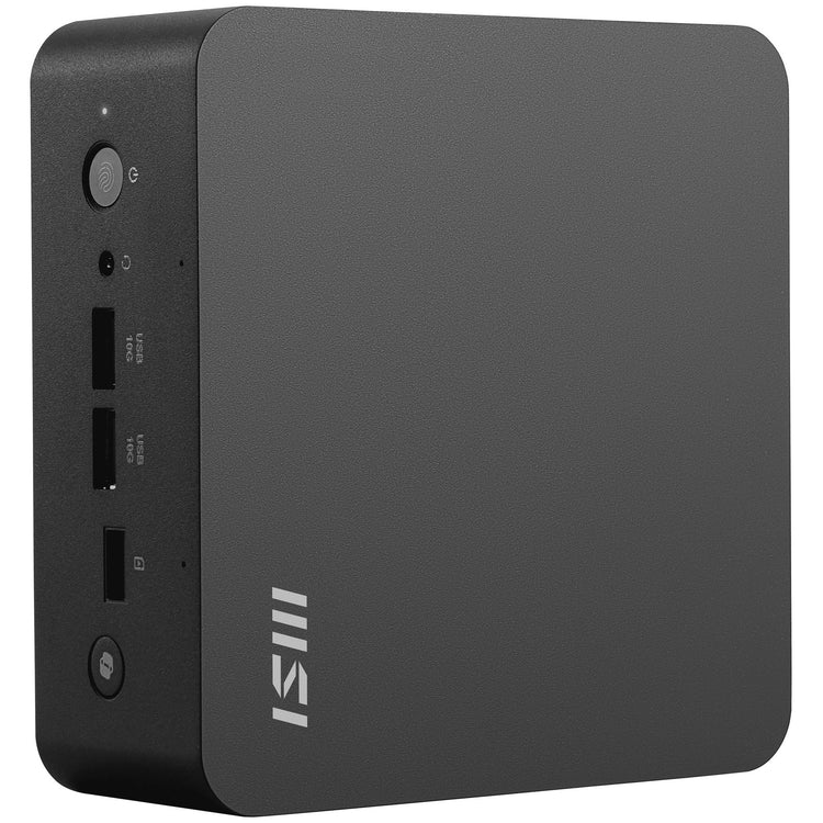 Msi cubi nuc ai+ 2mg-007eu pc-systeem (zwart | core ultra 7 258v | arc graphics 140v | 32 gb | 1 tb ssd)