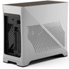 Fractal design era 2 silver mini tower behuizing (zilver | 2x usb-a | 1x usb-c)