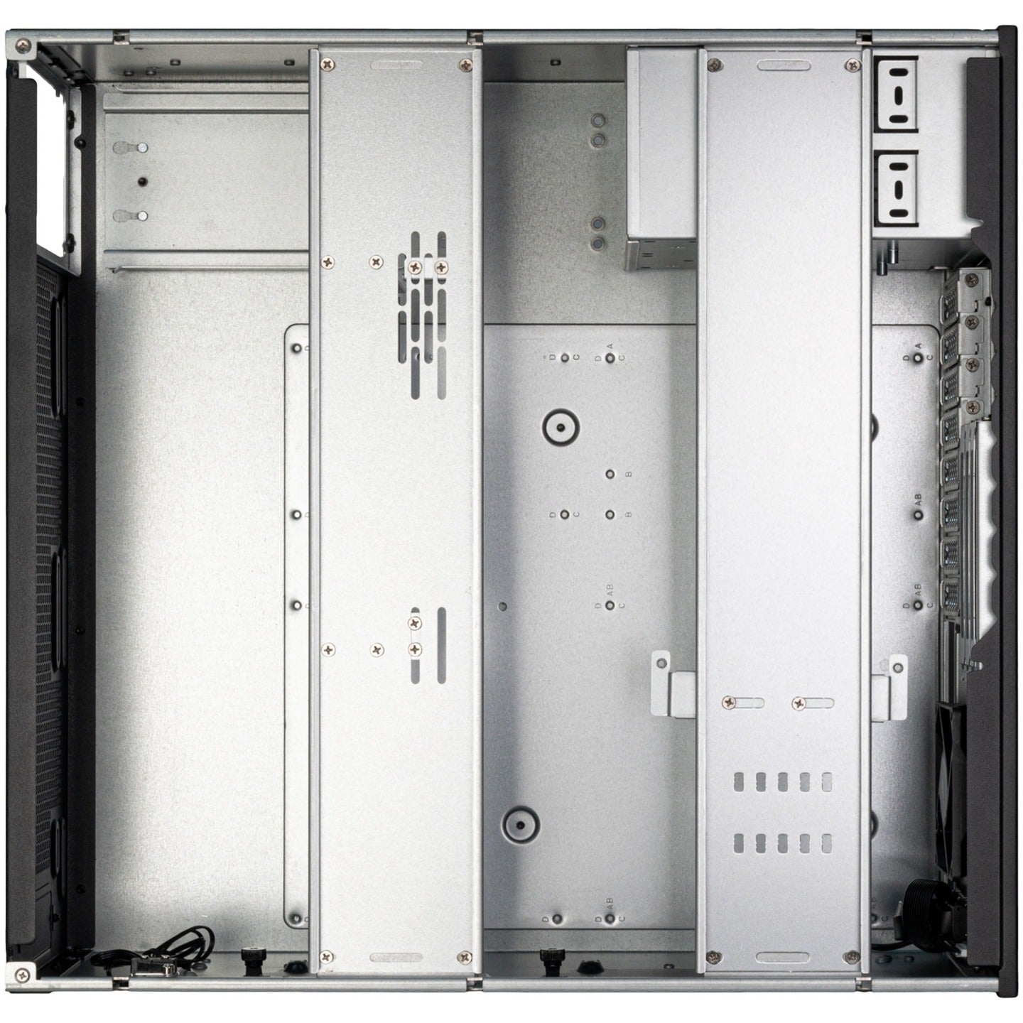 Silverstone rm47-502-i rack behuizing (zwart)