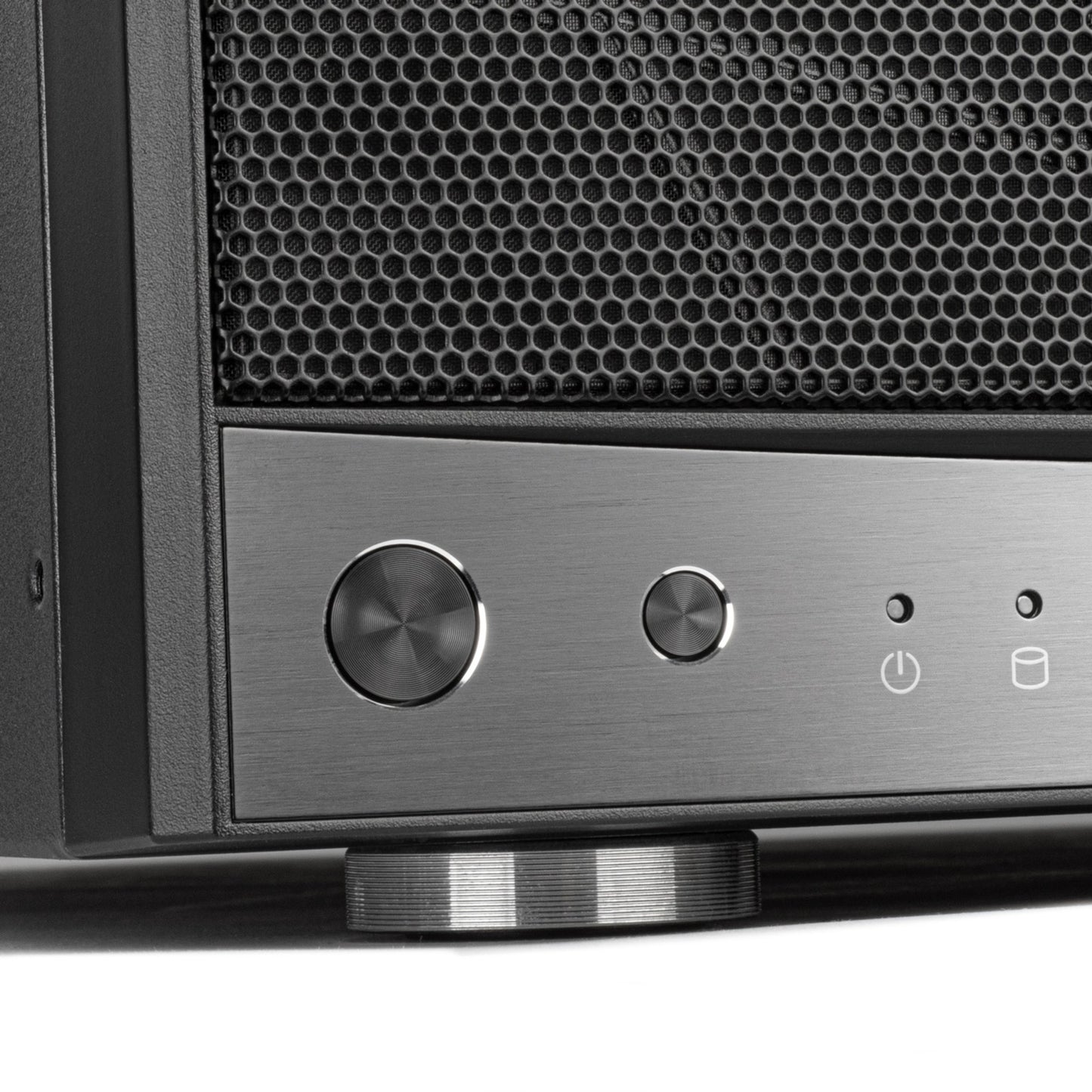 Silverstone sst-gd11b htpc behuizing (zwart | 2x usb-a | 1x usb-c)