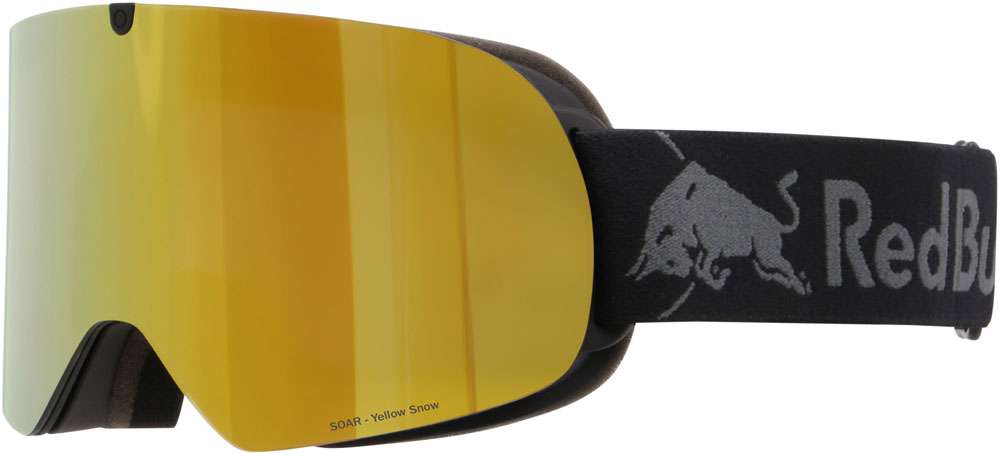 Red bull spect eyewear soar-13ye2 smoke with yellow mirror - ski goggle