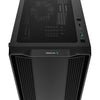 Deepcool cc360 argb mini tower behuizing (zwart | 2x usb-a | rgb | tempered glass)