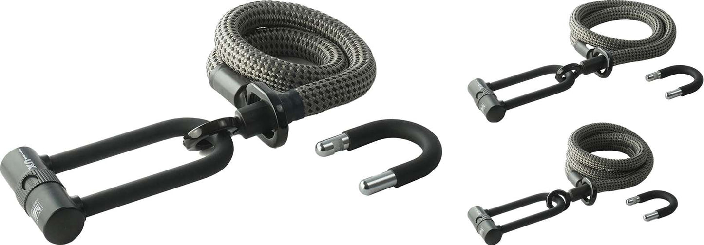 Texlock eyelet u x - u-lock incl. textile cable with steel core