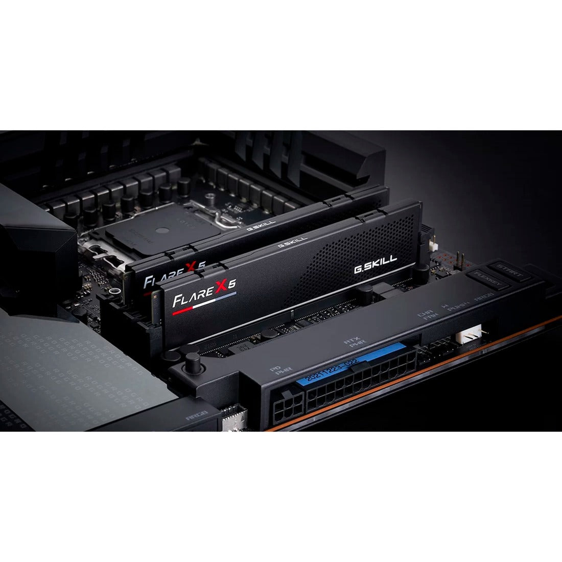 G.skill flare x5 32 gb ddr5-6000 (2x 16 gb) werkgeheugen (zwart, f5-6000j3038f16gx2-fx5, expo)
