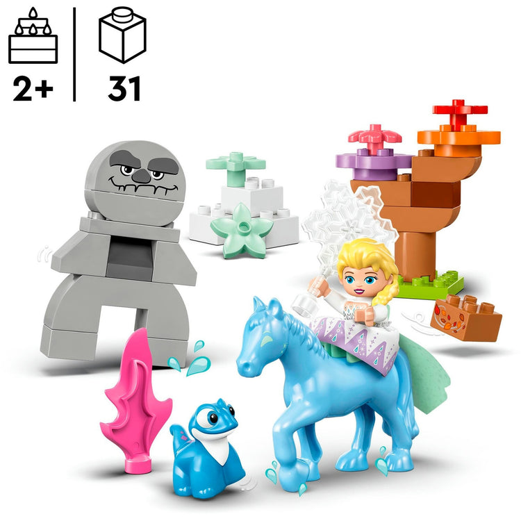 Lego duplo 10418 elsa en bruni in het betoverde bos