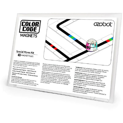 Ozobot kleurcode magneten: speciale moves set robot