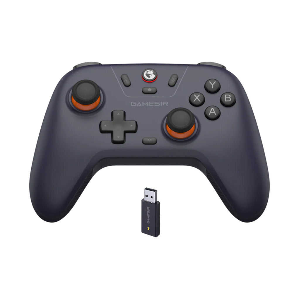 Gamesir nova lite multiplatform controller (donkerblauw, pc, steam, android, ios, switch, bluetooth 2.4 ghz usb)